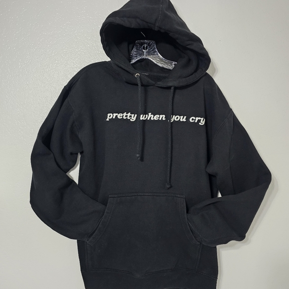 Lana Del Rey Tops - Lana Del Rey “Pretty When You Cry” Black Hoodie Size M – Official Style